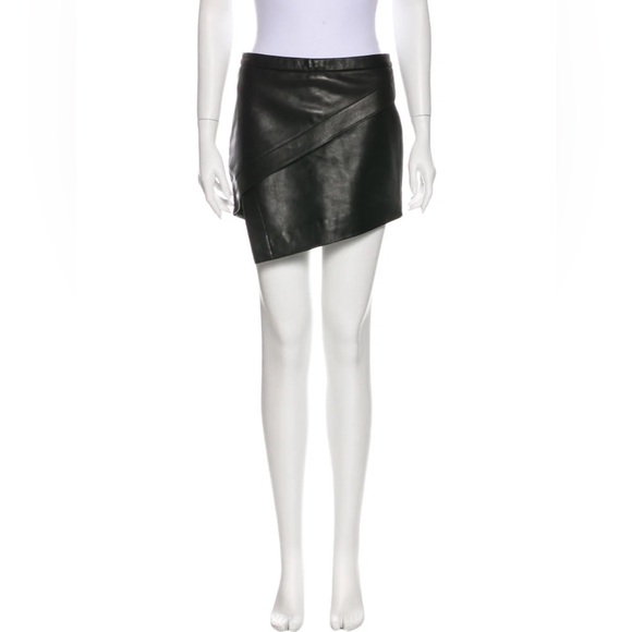 Mason Dresses & Skirts - Mason Black Leather Mini Skirt
